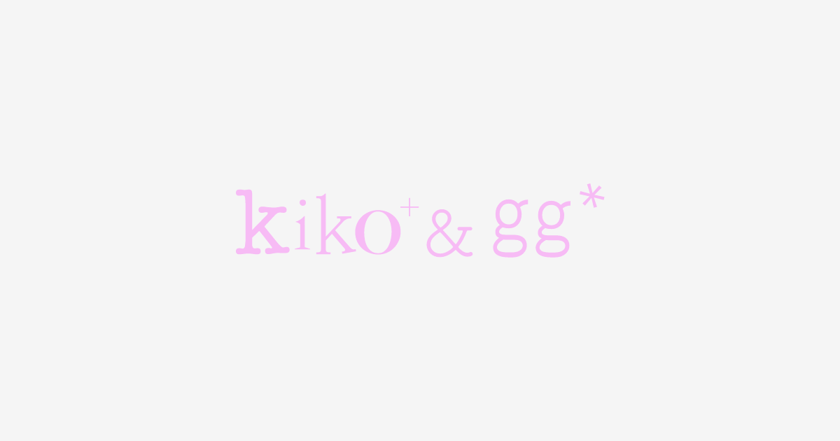 kiko+ and gg*｜大阪のおしゃれな木のおもちゃ - 株式会社Kukkia